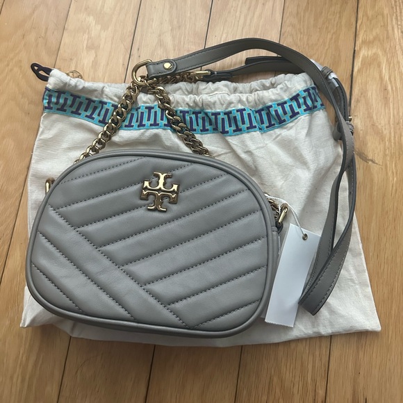 Tory Burch Handbags - Tory Burch Kira Chevron Small Camera Bag